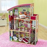 KidKraft Little Girls Designer Dollhouse 12pc Play Set