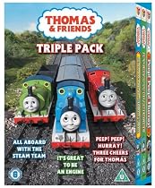 Thomas & Friends - All Aboard With The Steam Team/It's Great To Be An Engine/Peep! Peep! Hurray! [DVD]