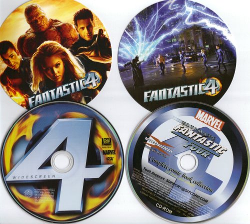 Fantastic Four : Widescreen Edition with Collectors Tin and Complete Ultimate Fantastic Four Comic Book Collection on Cd-rom