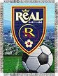 Salt Lake Real Home Field Advantage Woven Tapestry Throw Blanket - Soccer Fan Shop Merchandise