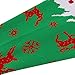 NOPTEG Kids Mermaid Tail Blanket Knitted Living Room Sofa Sleeping Bag Birthday Christmas Gift 59inch x31.5 inch (Green)