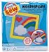 Colorbok Rainbow Learn To Sew Needlepoint Kit, 6-Inch by 6-Inch, Yellow Frame