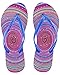 Showaflops Women's Antimicrobial Shower & Water Sandals - Psychedelic Swirl