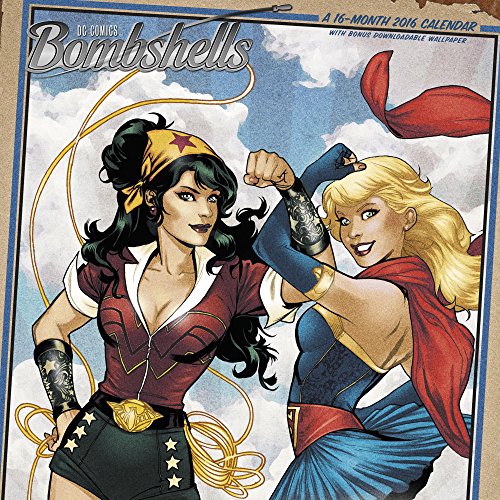 DC Bombshells Wall Calendar (2016)