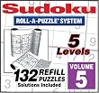 Volume 5 Sudoku Refills - 132 Puzzles