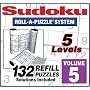 Volume 5 Sudoku Refills - 132 Puzzles