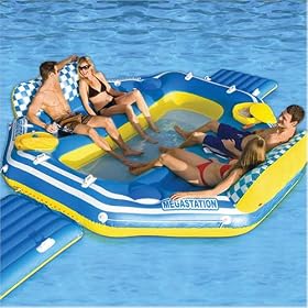 Funstation Inflatable Megastation Paradise Island - 4 Person by 