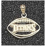 LogoArt Tennessee Titans 10K Gold Team Football Pendant