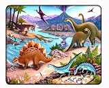 Dinosaur Volcano Mousepad