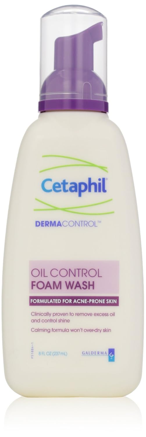 Amazon.com : Cetaphil Dermacontrol Foam Wash, 8 Fluid Ounce ...