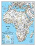 Africa - Enlarged & Laminated by National Geographic. Size 46.00 X 36.00 Art Poster Print