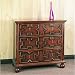 3 Drawer English Chest (Walnut) (34H x 36W x 18D)