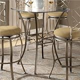 Hillsdale Furniture 4815PTB Brookside Bar Height Bistro