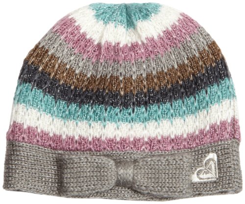 Roxy Girls 7-16 Sweet Tooth Knit Beanie With Bow Detail