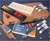 Reeves Watercolor Artist Box- Complete Set in a Wooden Box