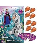 Disney's Frozen Party Game - Build A Snowman