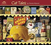 Charles Wysocki Cat Tales 2010 Wall Calendar