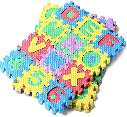 36 Pcs Puzzle Kid Educational Toy Alphabet A-z Letters Numeral Foam Mat