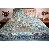 Tree of Life Full/Queen Reversible Duvet Cover-PLUS 2 SHAMS