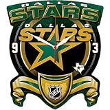NHL Dallas Stars High Definition Clock