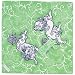クールビット 冷し処 クールハンカチ HCH-KOM 狛犬 58×58cm HCH-KOM