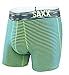 Saxx Underwear Men's Fiesta Boxer Ocean/Lime Stripe Boxer Briefs XL