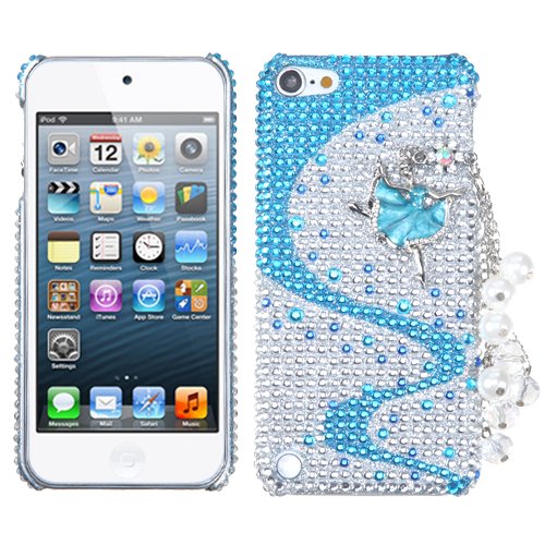 Snap on Cover Fits Apple iPod Touch 5 (5th Generation) Ballerina Chain Premium 3D Diamond Back (Please carefully check your device model to order the correct version.)
Snap on Cover Fits Apple iPod Touch 5 (5th Generation) Ballerina Chain Premium 3D Diamond Back (Please carefully check your device model to order the correct version.)