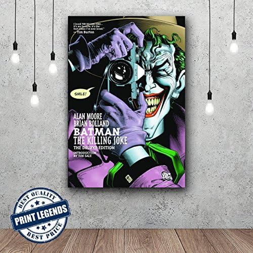 Batman The Killing Joke Comic Book Canvas Print - Canvas Art - Wall art - Framed Print