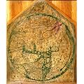 art poster Mappa Mundi in size: 60 x 70 cm by Richard of Haldingham