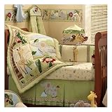 Review Lambs & Ivy 13006v / Lambs & Ivy Zoofari 6 Piece Crib Bedding Set