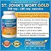 NutriGold St Johns Wort Extract 300mg, 180 Capsules (Clinically Proven, Pharmaceutical Grade Standardized Extract)