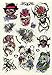 280 Temporary Tattoos - Skulls - Style 32
