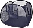 Pro-Mart DAZZ Deluxe Pop-Up Hamper, Pyramid, Navy Blue