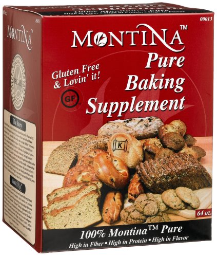 Montina Gluten Free Baking Supplement, 64-Ounce Box