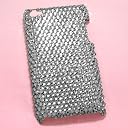 iPod touch　第4世代対応　CRYSTALLIZED ONEカラー/ブラックダイアモンド　デコレーションケース