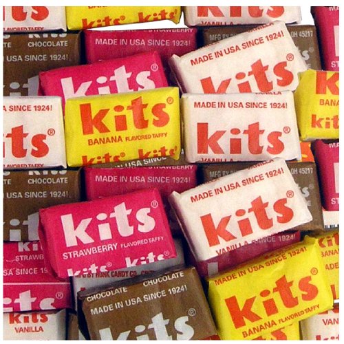 Kits Taffy Assorted Flavors 100ct Box