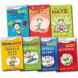 Lincoln Peirce Big Nate Series Collection Lincoln Peirce 7 Books Set (Big Nate on a Roll, Big Nate Goes for Broke, The Boy with the Biggest Head in the World, Big Nate Strikes Again, Big Nate Boredom Buster, Big Nate from the Top, Big Nate Out Loud)
