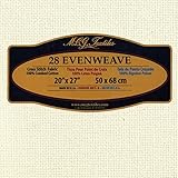 Evenweave Fabric 28 Count 20"X27"-Antique White