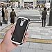 LG K7 Case, LG Tribute 5 Case, LG Treasure Case, LUXCA Faux Leather Armor [Heavy Duty] Drop Protection Hybrid Dual Layer Defender Cover for LG Treasure LTE LG K7 LG Tribute 5 (Black Dots)