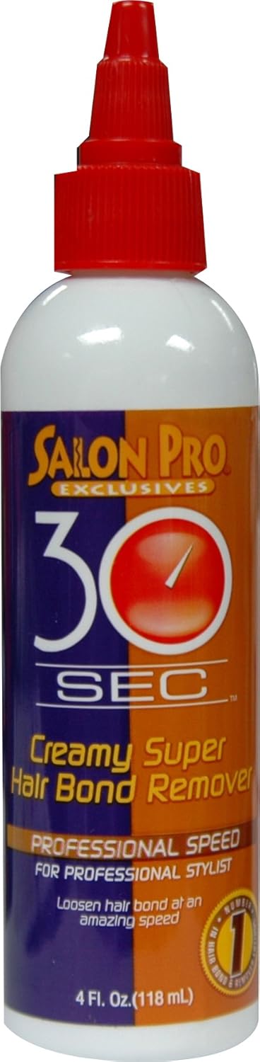 Amazon.com : Salon Pro 30 Sec Creamy Super Hair Bond Remover 4 Oz ...