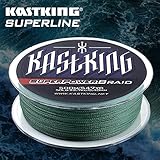 KastKing SuperPower Moss Green Braided Fishing Line 500M(547 Yard) / 1000M(1100 Yard) Advanced Superline
