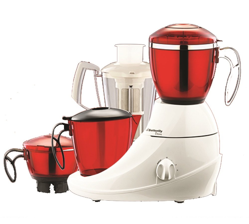 Butterfly Desire 3 Jar Indian Mixie Mixer Grinder with Super Extractor