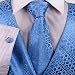 Sky Blue Polka Dots Formal Vest for Men Gift Idea 