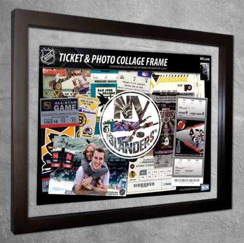 New York Islanders Ticket & Photo Collage Frame (w Logo)