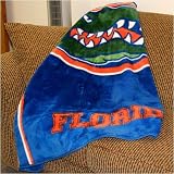 Florida Gators Stripes Series Royal Plush Blanket Throw
