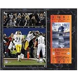Mounted Memories Pittsburgh Steelers Super Bowl XLIII Santonio Holmes Plaque with Replica Ticket