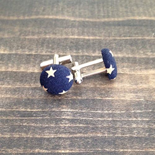The Old Glory Blue Star American Flag Cufflinks