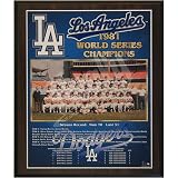 1981 Los Angeles Dodgers World Series Champions Team 13x16 Plaque