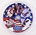 American Flag Guitar Picks Collection (12-pack)...Awesome Patriotic picks show your support for this great country, America!...Custom Printed Modern Designs feature the American Flag and Bald Eagle...GREAT GIFT for pickers of ALL ages.