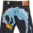 Yoropiko Sky Blue Hungry Dragon denim jeans YORO3684